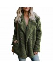 Pluszowy płaszcz kobiety zimowe kurtki puszysty pluszowy płaszcz kobiet ciepłe sztuczne polary zimowe ubrania 5XL Plus rozmiar M