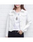 Gentillove kobiety 2019 nowych moda Denim kurtki jesień na co dzień z długim rękawem Basic krótkie kurtka dżinsowa w stylu Vinta