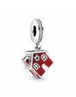 2 sztuk/partia oferta specjalna czerwony szczęście kot i Mickey koraliki Charms Fit Pandora bransoletka i naszyjniki dla kobiet 