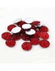 Nowa moda 40 sztuk 12mm mieszane kolory Druzy kamień naturalny wypukłe mieszkanie powrót kaboszony z żywicy biżuteria akcesoria 