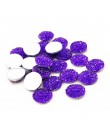 Nowa moda 40 sztuk 12mm mieszane kolory Druzy kamień naturalny wypukłe mieszkanie powrót kaboszony z żywicy biżuteria akcesoria 