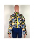 HAOYUAN skóra węża drukuj kurtka zimowa kobiet odzież plus size w dół warstwa bąbelkowa ciepłe grube kurtka parka Crop kurtka pi