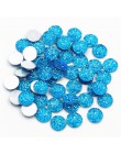 Nowa moda 40 sztuk 12mm mieszane kolory Druzy kamień naturalny wypukłe mieszkanie powrót kaboszony z żywicy biżuteria akcesoria 