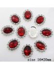 Sprzedaży edycja limitowana 10 sztuk 16*20mm owalne Diy biżuteria akcesoria Rhinestone płyta zaproszenie na ślub akcesoria odzie