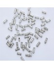 27 style tybetański srebrny Tube koraliki Metal Spacer DIY koraliki Tube Charms do tworzenia biżuterii 20/50/100Pcs