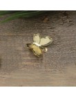 100 sztuk 11mm x 13mm Metal miedź motyl filigranowy okłady złącza urok DIY biżuteria akcesoria ustalenia materiały do biżuterii