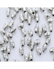 27 style tybetański srebrny Tube koraliki Metal Spacer DIY koraliki Tube Charms do tworzenia biżuterii 20/50/100Pcs