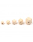 10mm 12mm 14mm 16mm naturalne szlifowane drewniane niedokończone geometryczne Spacer koraliki do tworzenia biżuterii Handmake ak