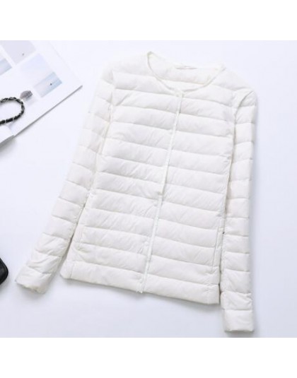 SEDUTMO Winter Plus rozmiar 4XL damska kurtka puchowa Ultra lekki płaszcz z kaczego puchu krótka jesień wąska krótka kurtka piko