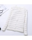 SEDUTMO Winter Plus rozmiar 4XL damska kurtka puchowa Ultra lekki płaszcz z kaczego puchu krótka jesień wąska krótka kurtka piko