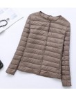 SEDUTMO Winter Plus rozmiar 4XL damska kurtka puchowa Ultra lekki płaszcz z kaczego puchu krótka jesień wąska krótka kurtka piko
