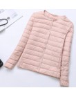 SEDUTMO Winter Plus rozmiar 4XL damska kurtka puchowa Ultra lekki płaszcz z kaczego puchu krótka jesień wąska krótka kurtka piko