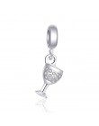 Hot moda kryształowe kwiaty korona złe oko serca Mickey DIY koraliki Fit Pandora Charms bransoletki i Bangles dla damska biżuter