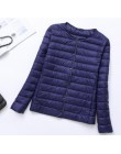 SEDUTMO Winter Plus rozmiar 4XL damska kurtka puchowa Ultra lekki płaszcz z kaczego puchu krótka jesień wąska krótka kurtka piko