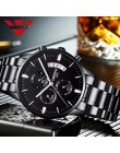 NIBOSI Relogio Masculino mężczyźni zegarki luksusowe słynny top marka moda męska Casual Dress Watch wojskowe zegarki kwarcowe Sa