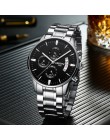 NIBOSI Relogio Masculino mężczyźni zegarki luksusowe słynny top marka moda męska Casual Dress Watch wojskowe zegarki kwarcowe Sa