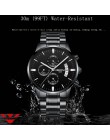 NIBOSI Relogio Masculino mężczyźni zegarki luksusowe słynny top marka moda męska Casual Dress Watch wojskowe zegarki kwarcowe Sa