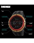 SKMEI 2019 moda zegarek sportowy do użytku na zewnątrz mężczyźni zegar zegarki wielofunkcyjne alarm chronometr 5Bar wodoodporny 