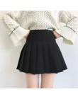 XS-3XL kobiety spódnica styl Preppy wysokiej talii eleganckie szwy spódnice lato Student plisowana spódnica kobiety słodkie słod