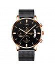 NIBOSI Relogio Masculino mężczyźni zegarki luksusowe słynny top marka moda męska Casual Dress Watch wojskowe zegarki kwarcowe Sa