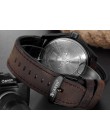 Luksusowy zegarek marki CURREN mężczyźni wojskowy sport zegarki męski zegarek kwarcowy z datownikiem człowiek dorywczo skórzany 
