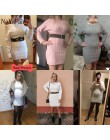 Nadafair dzianinowy ciepły sweter sukienka kobiety Vestidos różowy czarny Bodycon Mini długi rękaw biały jesień zima sukienka ko