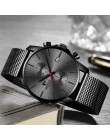 2019 mężczyźni zegarek marki CHEETAH moda sport zegarki kwarcowe męskie skórzane wodoodporne chronograf zegar biznes Relogio Mas