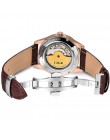 LIGE markowe zegarki męskie automatyczny mechaniczny zegarek z mechanizmem tourbillon zegarek sportowy skórzany Casual Business 