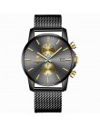 2019 mężczyźni zegarek marki CHEETAH moda sport zegarki kwarcowe męskie skórzane wodoodporne chronograf zegar biznes Relogio Mas