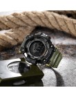 Męski zegarek wojskowy wodoodporny SMAEL Sport zegarek armia led cyfrowy nadgarstek Stopwatches dla mężczyzn 1802 relogio mascul