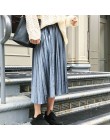 Nowy 2019 jesień i zima wysokiej zwężone Skinny kobiet aksamitna spódnica plisowana spódnica plisowana spódnica darmowa wysyłka