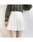 XS-3XL kobiety spódnica styl Preppy wysokiej talii eleganckie szwy spódnice lato Student plisowana spódnica kobiety słodkie słod