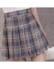 XS-3XL kobiety spódnica styl Preppy wysokiej talii eleganckie szwy spódnice lato Student plisowana spódnica kobiety słodkie słod