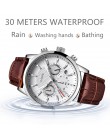 LIGE męskie zegarki koszulka na prezent luksusowa marka wodoodporny zegarek sportowy chronograf kwarcowy wojskowy skórzany Relog