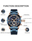 CURREN mężczyźni oglądać najlepsze marki luksusowe sportowe męskie zegarki kwarcowe pełna stal wodoodporny zegarek na rękę mężcz