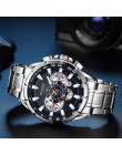 Curren zegarek męski Big Sport zegarek męski luksusowe zegarki wojskowe męskie Top marka luksusowy zegarek męski zegar Relogio M