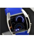 Modny zegarek męski unikalne LED zegarek cyfrowy mężczyźni zegarek elektroniczny Sport zegarki zegar montre homme erkek kol saat