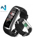 Wearpai GT101 inteligenty zegarek sportowy mężczyźni pulsometr pomiar podczas snu przypomnienie połączeń wodoodporny FitnessTrac