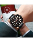 CURREN Top Luxury Brand Men zegarek kwarcowy zegarek sportowy chronograf zegar męski pasek ze stali nierdzewnej moda zegarek biz