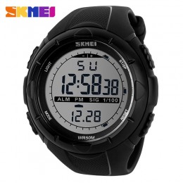 SKMEI moda proste Sport watch wojskowi zegarki budzik odporny na wstrząsy wodoodporny zegarek cyfrowy reloj hombre 1025