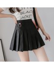 XS-3XL kobiety spódnica styl Preppy wysokiej talii eleganckie szwy spódnice lato Student plisowana spódnica kobiety słodkie słod