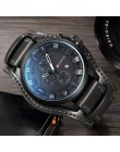 Relogio masculino zegarek curren mężczyźni wojskowy zegarek kwarcowy męskie zegarki Top marka luksusowy skórzany zegarek sportow