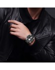 MEGIR oficjalny zegar kwarcowy mężczyźni zegarki mody prawdziwej skóry chronograf dla delikatnych mężczyzn studentów Reloj Hombr