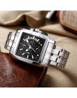 MEGIR męska duża tarcza luksusowa tarcza marki zegarki kwarcowe kreatywny biznes zegarki sportowe ze stali nierdzewnej mężczyźni