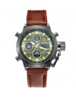 AMST wojskowy zegarki nurkowania 50M Nylon i skórzany pasek led zegarki mężczyźni Top marka luksusowy zegarek kwarcowy reloj hom