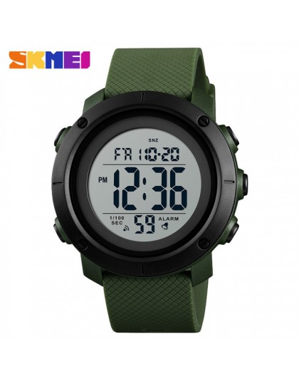 SKMEI Top luksusowe zegarki sportowe mężczyźni wodoodporny LED cyfrowy zegarek moda Casual męskie zegarki na rękę zegar Relogio 