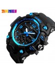 SKMEI Top Luxury Military Army Camo zegarki sportowe mężczyźni zegarek kwarcowy cyfrowy wodoodporny zegarek sportowy męski zegar