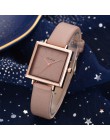 2019 Top marka plac kobiety bransoletka zegarek zakontraktowane skórzane kryształowe zegarki na rękę kobiety ubierają zegarek kw