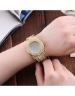 Relogio Feminino kryształ kobiety zegarek pełny stalowy zegarek damski kobiety reloj hombre montre femme zegarek damski reloj de