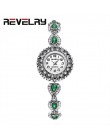 REVELRY Wrist Watch kobiety New Fashion minimalistyczna damska bransoletka ze strasami zegarki zegarki Montre Femme zegarek kwar